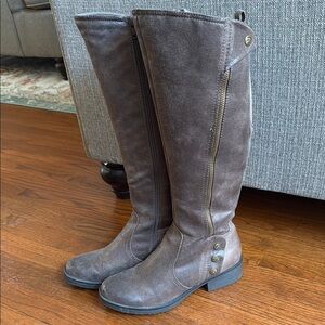 Brown Knee-High Boots